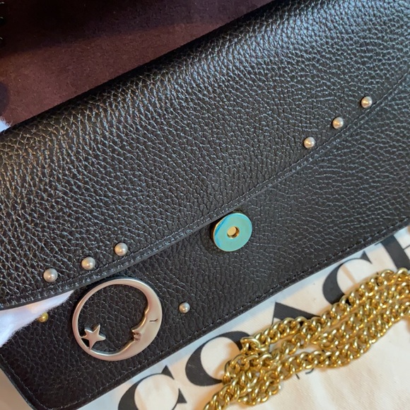 Coach Tabby Wristlet Crossbody Design Starry Night - Picture 7 of 13